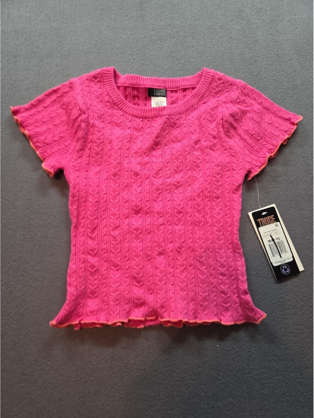 girl's pink shirt by Truce size M(10/12)
